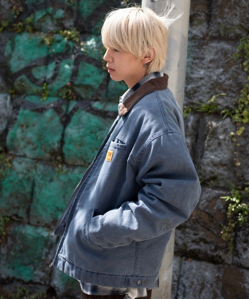 セール】WEGO/ワーカーズキルティングZIPジャケット（ブルゾン）｜WEGO