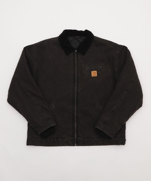 WEGO（ウィゴー）の「WEGO/【25年秋冬新作】ワーカーズキルティングZIPジャケット（ブルゾン・メンズ・カーキ/スカイブルー/ネイビー/ブラック系3・LARGE/MEDIUM）」の20枚目の写真