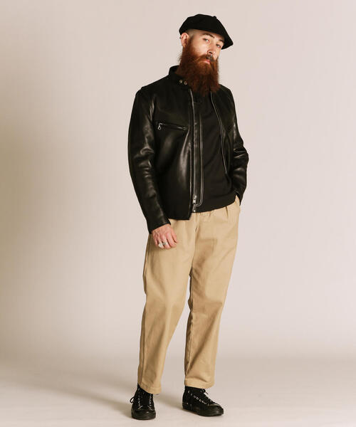 schott（ショット）の「Schott/ショット/sneakers TYPE-2/スニーカー タイプ2（スニーカー・メンズ・ブラック/オリーブ系/ナチュラル・10/7/8/9）」の18枚目の写真