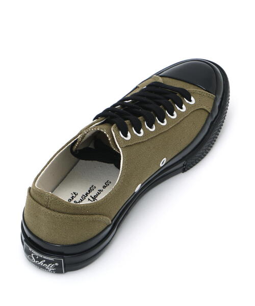 schott（ショット）の「Schott/ショット/sneakers TYPE-2/スニーカー タイプ2（スニーカー・メンズ・ブラック/オリーブ系/ナチュラル・10/7/8/9）」の8枚目の写真