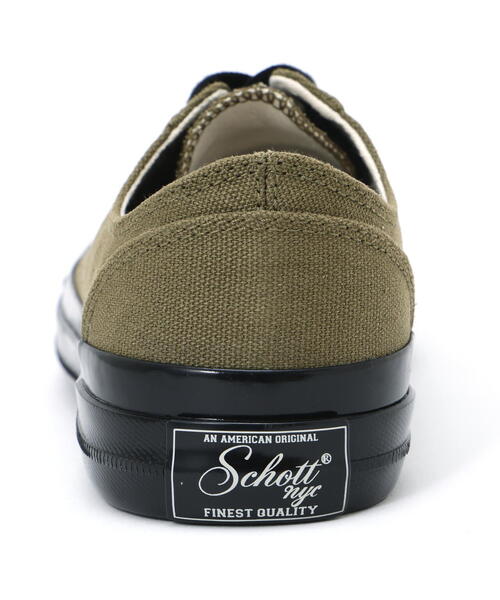 schott（ショット）の「Schott/ショット/sneakers TYPE-2/スニーカー タイプ2（スニーカー・メンズ・ブラック/オリーブ系/ナチュラル・10/7/8/9）」の12枚目の写真