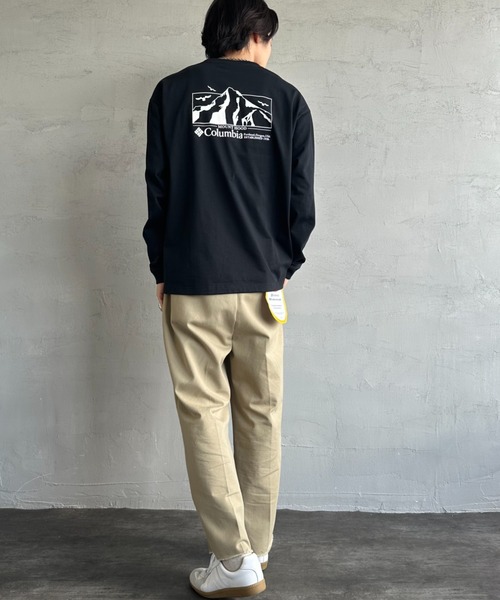 Columbia（コロンビア）の「【WEB限定】[Columbia/コロンビア] LOMA VISTA グラフィック バックプリント ロンT（Tシャツ/カットソー・レディース・ネイビー/ブラック/ホワイト・M/L）」の5枚目の写真