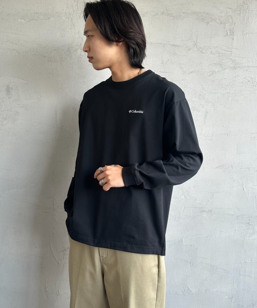 Columbia（コロンビア）の「【WEB限定】[Columbia/コロンビア] LOMA VISTA グラフィック バックプリント ロンT（Tシャツ/カットソー・レディース・ネイビー/ブラック/ホワイト・M/L）」の18枚目の写真