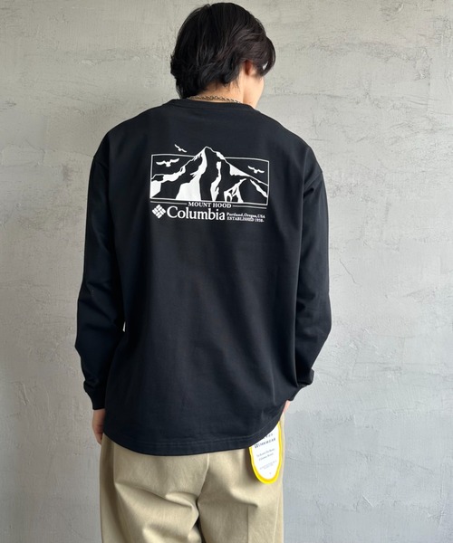Columbia（コロンビア）の「【WEB限定】[Columbia/コロンビア] LOMA VISTA グラフィック バックプリント ロンT（Tシャツ/カットソー・レディース・ネイビー/ブラック/ホワイト・M/L）」の20枚目の写真