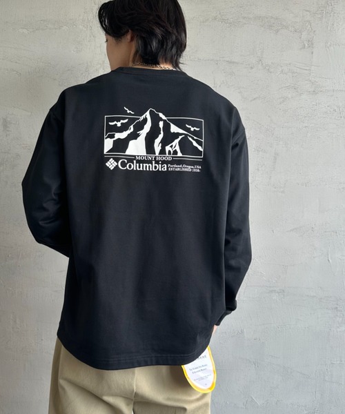 Columbia（コロンビア）の「【WEB限定】[Columbia/コロンビア] LOMA VISTA グラフィック バックプリント ロンT（Tシャツ/カットソー・レディース・ネイビー/ブラック/ホワイト・M/L）」の21枚目の写真