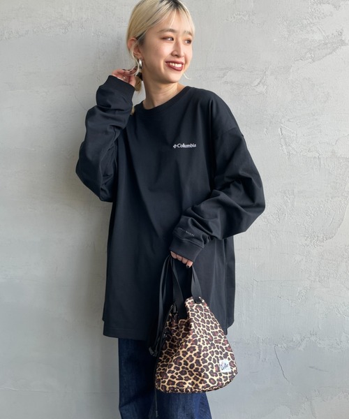 Columbia（コロンビア）の「【WEB限定】[Columbia/コロンビア] LOMA VISTA グラフィック バックプリント ロンT（Tシャツ/カットソー・レディース・ネイビー/ブラック/ホワイト・M/L）」の12枚目の写真