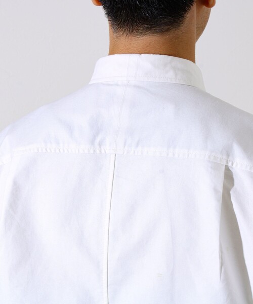 GLOSTER(グロスター)の「【定番×遊び心】フレブル刺繍BDシャツ 無地/クレイジーパターン(シャツ/ブラウス・メンズ・ホワイト/ホワイト×ブルー/ブルー系その他/ベージュ・S/M/L)」の19枚目の写真