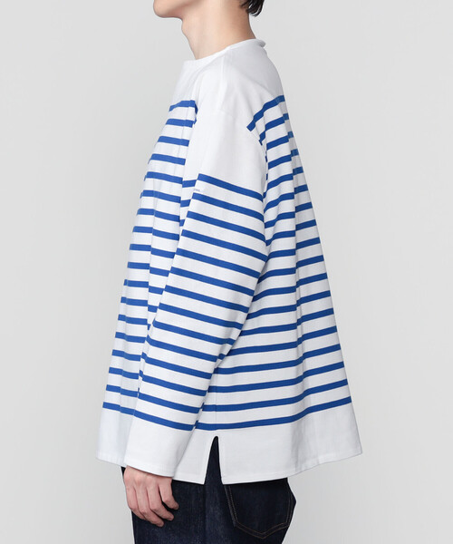 ORCIVAL（オーシバル）の「ORCIVAL | ラッセル ワイドセーラーTシャツ MEN（Tシャツ/カットソー・メンズ・グレー系その他/ブラック系その他/ベージュ系その他/ブルー系その他・3/4/5）」の17枚目の写真