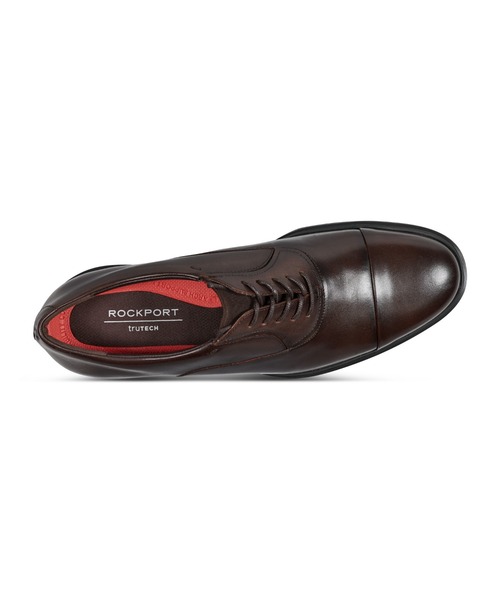 ROCKPORT（ロックポート）の「【MEN】KEEFE／キーフ キャップ トゥ（ドレスシューズ・メンズ・ダークブラウン・24.5cm/28.0cm/27.5cm/27.0cm/26.5cm/26.0cm/25.5cm/25.0cm）」の5枚目の写真