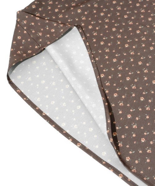 flower（フラワー）の「ラッフルドブルームブラウス（シャツ/ブラウス・レディース・アイボリー/ブラウン・FREE）」の8枚目の写真