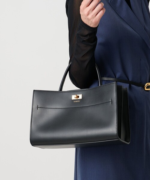 美品　ORSETTO ブラック　レザー　2wayハンドバッグ　ショルダーバッグ ORSETTOのショルダーバッグ STESSO ｜送料無料|BLACK | DANJO 公式