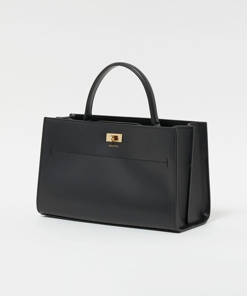ORSETTO（オルセット）の「＜ORSETTO＞SCATOLA 2WAY バッグ（ハンドバッグ・レディース・ブラック・FREE）」の9枚目の写真
