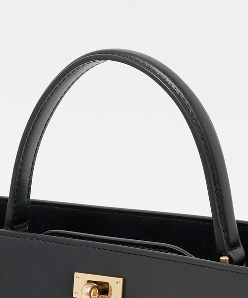 ORSETTO（オルセット）の「＜ORSETTO＞SCATOLA 2WAY バッグ（ハンドバッグ・レディース・ブラック・FREE）」の10枚目の写真