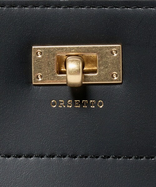 ORSETTO（オルセット）の「＜ORSETTO＞SCATOLA 2WAY バッグ（ハンドバッグ・レディース・ブラック・FREE）」の13枚目の写真