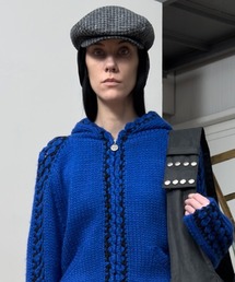 OPEN Yy（オープンワイワイ）の「OPEN Yy/オープンワイワイ/HARRIS TWEED BICYCLE FOLDABLE EAR FLAPS（ハンチング/ベレー帽）」