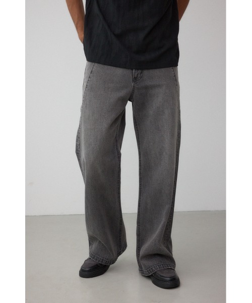 セール】AZUL DENIM 切替ワイドフレア（デニムパンツ）｜AZUL BY