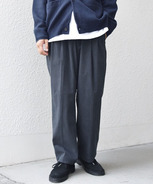 シップス エニィ（SHIPS any）/SHIPS any:〈洗濯機可能〉SOLOTEX(R) コーデュロイ セミワイド イージーパンツ(セ セール】SHIPS any:〈洗濯機可能〉SOLOTEX(R) コーデュロイ セミワイド