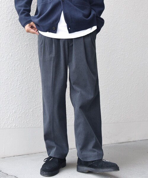 SHIPS any(シップス エニィ)の「SHIPS any:〈洗濯機可能〉SOLOTEX(R) コーデュロイ セミワイド イージーパンツ(セットアップ対応)◇(その他パンツ・メンズ・ブラウン/ブラック/ホワイト/チャコールグレー・LARGE/MEDIUM/SMALL)」の14枚目の写真