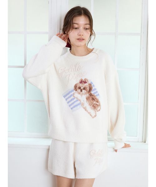 ONLINE限定】シーズージャガードプルオーバー＆ベビモコショートパンツ