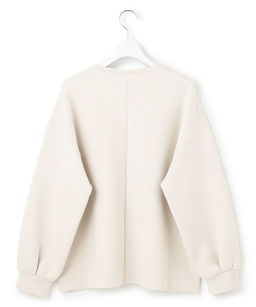 VERY掲載/洗える】コットンエアーダンボール サイドジップ カットソー