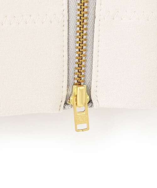 VERY掲載/洗える】コットンエアーダンボール サイドジップ カットソー