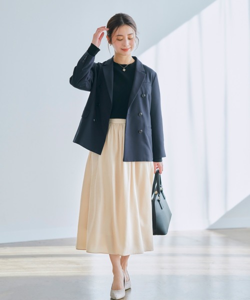 COHINA（コヒナ）の「ブラウジングニットドッキングワンピース 【低身長・小柄女性】（ワンピース・レディース・その他・SHORT/REGULAR）」の12枚目の写真