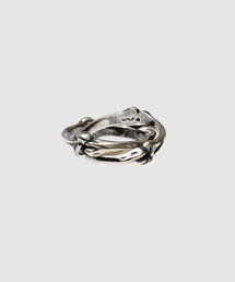TAKAHIROMIYASHITATheSoloIst.(タカヒロミヤシタザソロイスト)のbone shaped dual ring.(リング)
