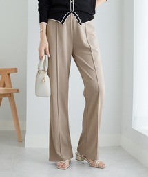 alotta（アロッタ）の「カットジョーゼットフレアパンツ（その他パンツ）」