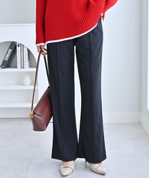 alotta（アロッタ）の「カットジョーゼットフレアパンツ（その他パンツ）」