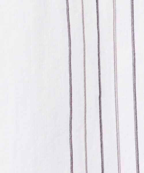 GALERIE VIE（ギャルリー ヴィー）の「■コットンサッカー フリルカラーシャツ（シャツ/ブラウス・レディース・ブラック系その他/ホワイト系その他/ライトブルー・FREE）」の12枚目の写真