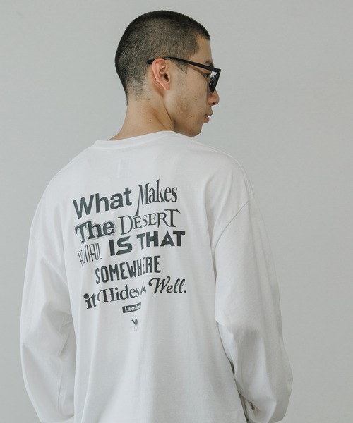 Liberaiders/リベレイダース MULTI FONT L/S TEE ロンT（Tシャツ
