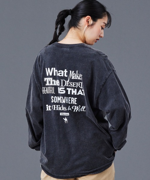 Liberaiders/リベレイダース MULTI FONT L/S TEE ロンT（Tシャツ