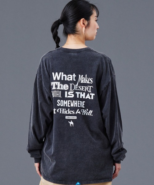 Liberaiders/リベレイダース MULTI FONT L/S TEE ロンT（Tシャツ