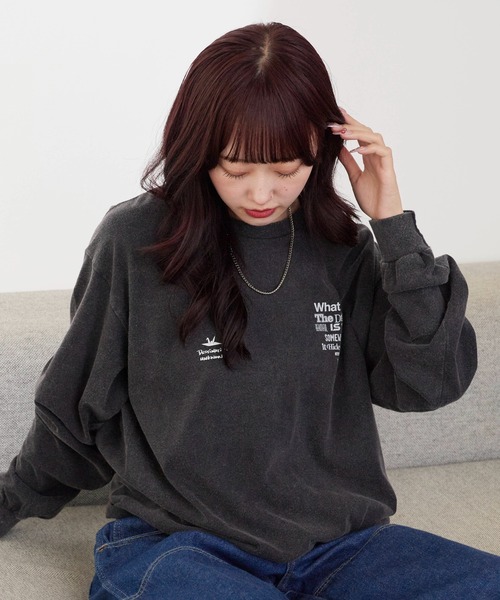 Liberaiders/リベレイダース MULTI FONT L/S TEE ロンT（Tシャツ