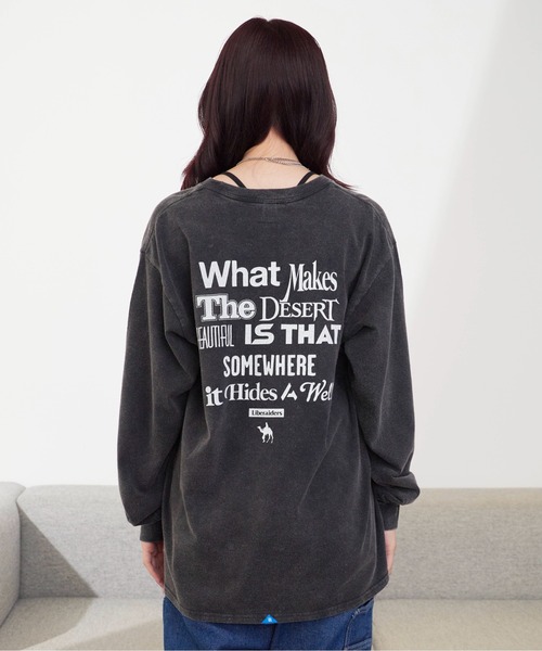 Liberaiders/リベレイダース MULTI FONT L/S TEE ロンT（Tシャツ