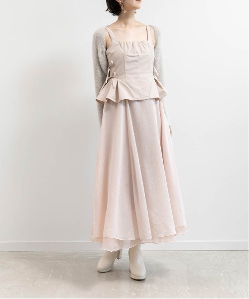 セール】ペプラムリボンワンピース（ワンピース）｜RANDA（ランダ）の