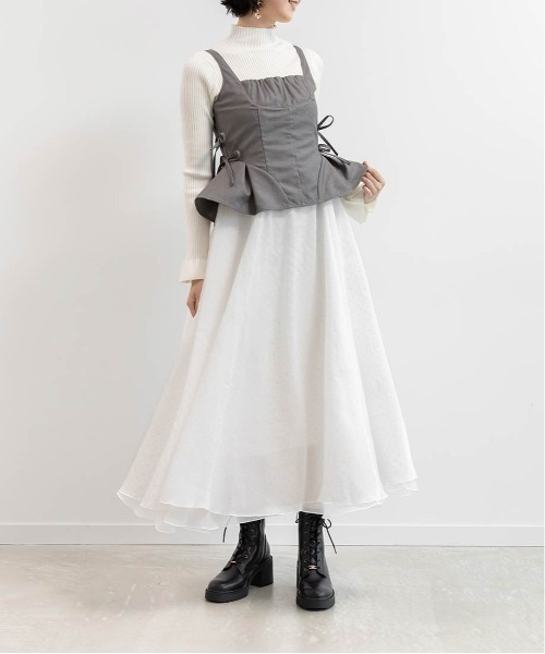 セール】ペプラムリボンワンピース（ワンピース）｜RANDA（ランダ）の