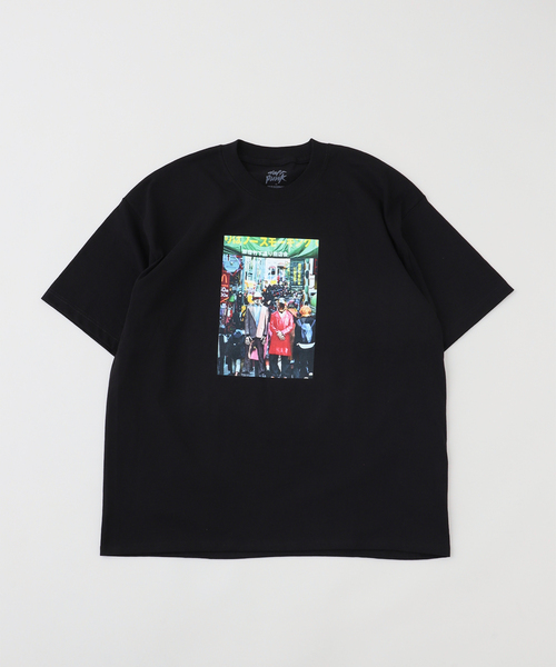 PLEASURES(プレジャー)の「PLEASURES × DAFTPUNK HARAJUKU T-SHIRT(Tシャツ/カットソー・メンズ・ブラック・MEDIUM/X-LARGE/LARGE)」の4枚目の写真