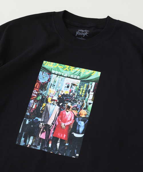PLEASURES(プレジャー)の「PLEASURES × DAFTPUNK HARAJUKU T-SHIRT(Tシャツ/カットソー・メンズ・ブラック・MEDIUM/X-LARGE/LARGE)」の6枚目の写真