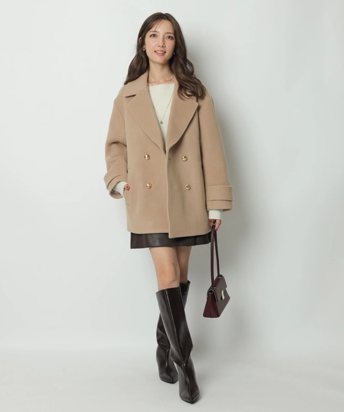 セミコクーンウールPコート（ダウンジャケット/コート）｜Apuweiser