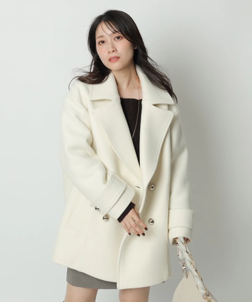 セミコクーンウールPコート（ダウンジャケット/コート）｜Apuweiser