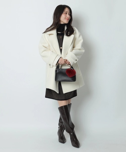 セミコクーンウールPコート（ダウンジャケット/コート）｜Apuweiser