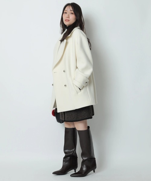 セミコクーンウールPコート（ダウンジャケット/コート）｜Apuweiser