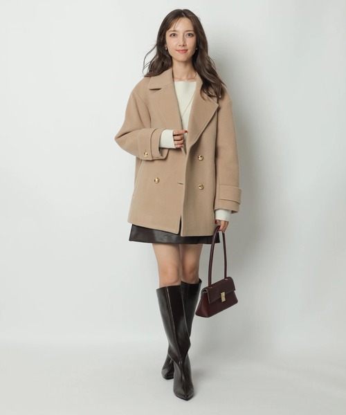 セミコクーンウールPコート（ダウンジャケット/コート）｜Apuweiser