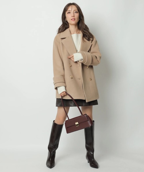 セミコクーンウールPコート（ダウンジャケット/コート）｜Apuweiser