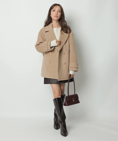 セミコクーンウールPコート（ダウンジャケット/コート）｜Apuweiser