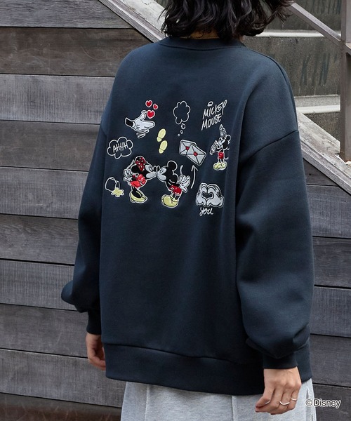 セール】【Disney】別注 Mickey&Minnie ミッキー＆ミニー/グラフィック