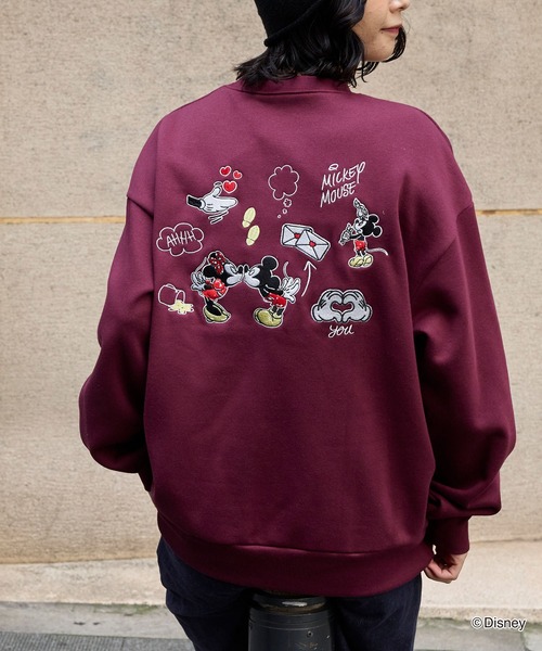 セール】【Disney】別注 Mickey&Minnie ミッキー＆ミニー/グラフィック