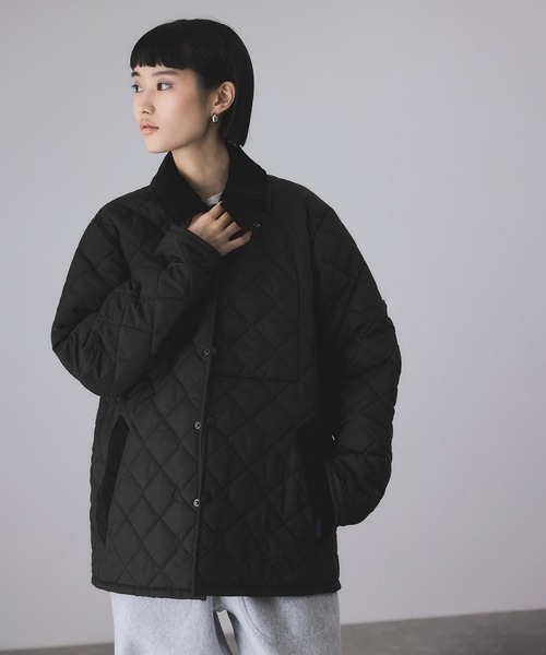 ラベンハムナイロンコート LAVENHAM コート ジャケット BIG QUILT REVERSIBLE LONGLINE