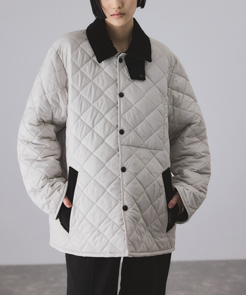 新品未使用　LAVENHAM　アウター＊ LAVENHAM for ADAM ET ROPE'】別注 SQUARE HEM RAYDON（ナイロン